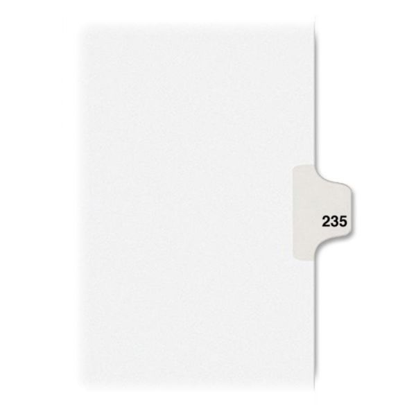 AVE82451 Avery Individual Side-Tab Legal Index Dividers