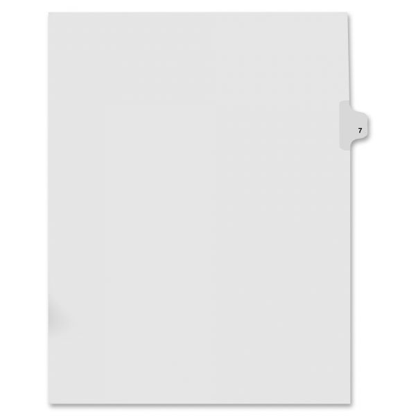 KLF81117 Kleer-Fax 80000 Series Legal Index Dividers