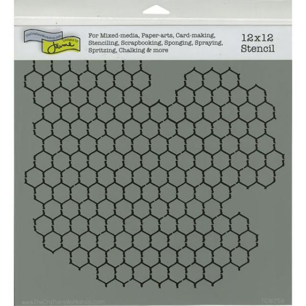 NOTM210997 Crafter's Workshop Template 12"X12"