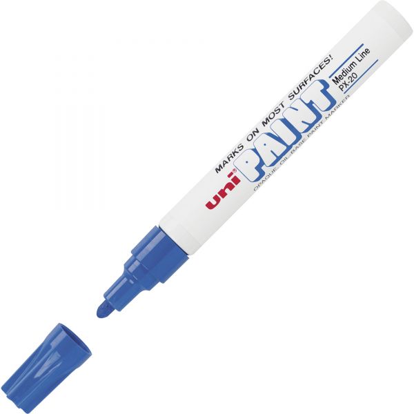 SAN63603DZ Uni-Ball Uni-Paint Oil-Base Medium Line Markers