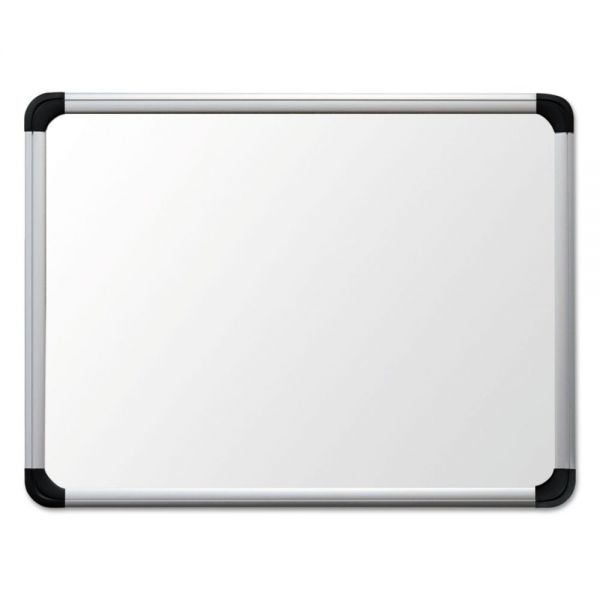UNV43841 Universal Porcelain Magnetic Dry Erase Board, 24 x36, White