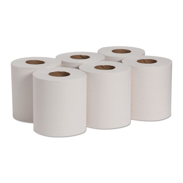 GPC44000 Georgia Pacific Professional Center-Pull Perforated Paper Towel Rolls, 8 1/4 x 12, 2-Ply, White, 520 Sheets/Roll, 6 Rolls/Carton