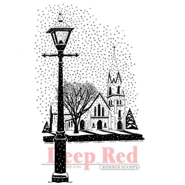 NOTM276524 Deep Red Cling Stamp 2"X3"