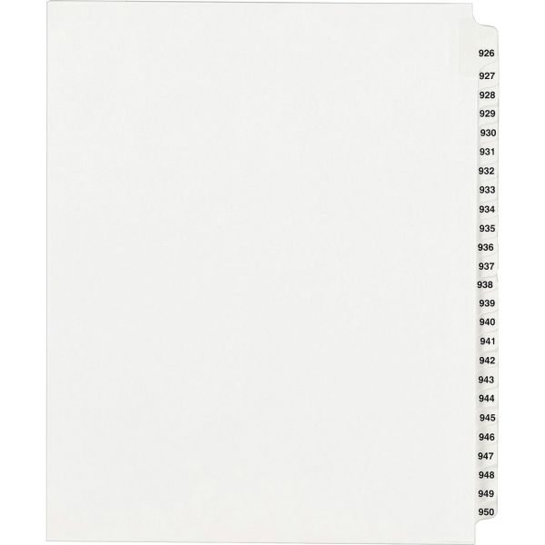 AVE82316 Avery Side Tab Collated Legal Index Dividers
