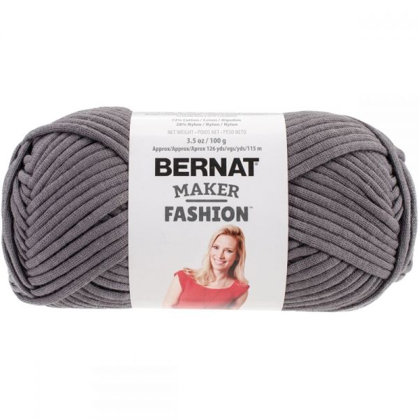 NOTM291562 Bernat Maker Fashion Yarn - Gray
