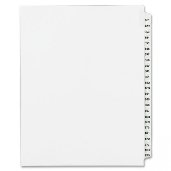 AVE82313 Avery Side Tab Collated Legal Index Dividers