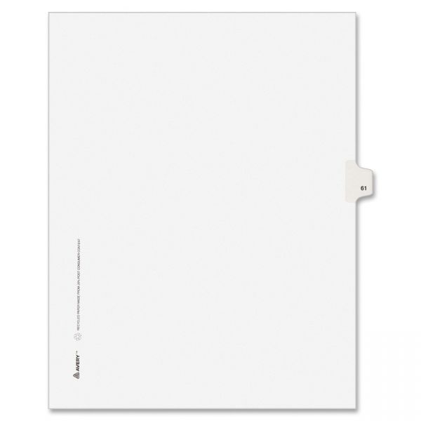 AVE82259 Avery Side-Tab Legal Index Dividers