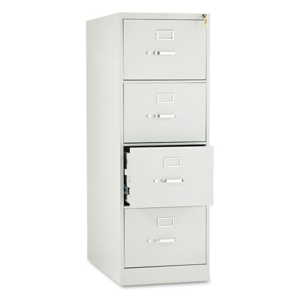 HON214CPQ HON 210 Series Four-Drawer, Full-Suspension File, Legal, 28-1/2d, Light Gray