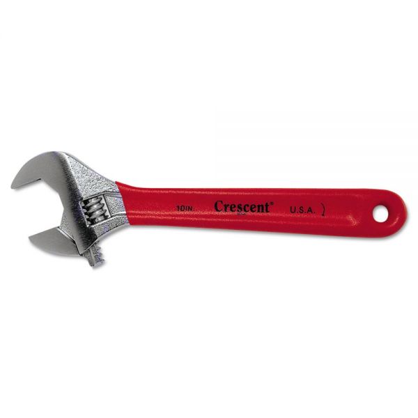 CHTAC110C Crescent Cushion Grip Adjustable Wrench, 10" Long