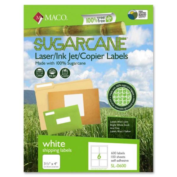 MACMSL0600 Maco Sugarcane Address Labels