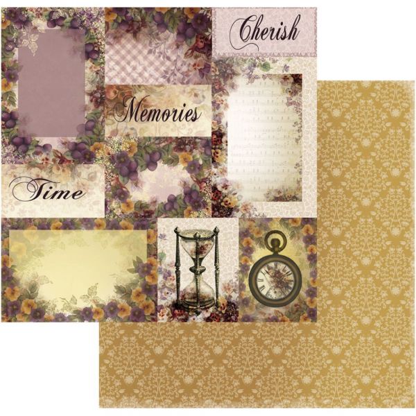 NOTM322382 Hearts Ease Double-Sided Paper 12"X12"