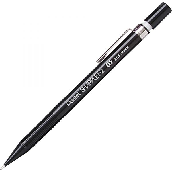 PENA125A Pentel Sharplet-2 Mechanical Pencil, 0.5 mm, Black Barrel