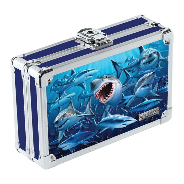 Vaultz Locking Pencil Box, 8 1/4