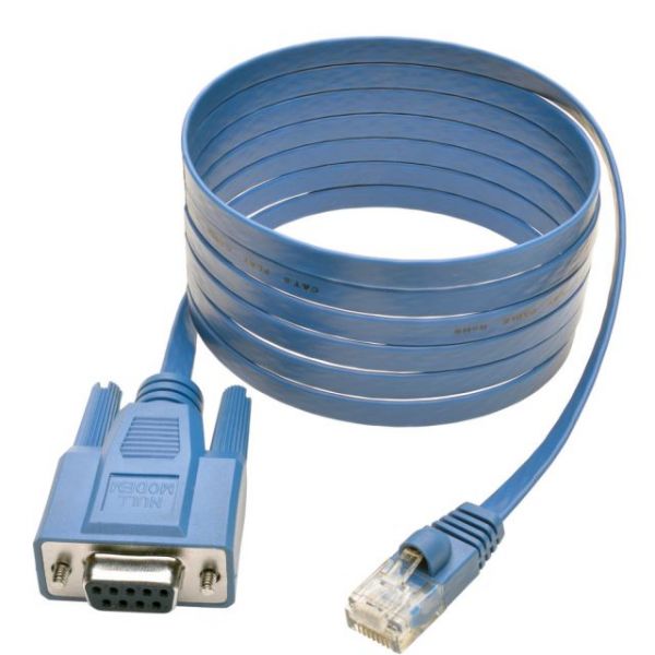 SYNX4195729 Tripp Lite 6 ft RJ45 to DB9F Cisco Serial Console Port Rollover Cable
