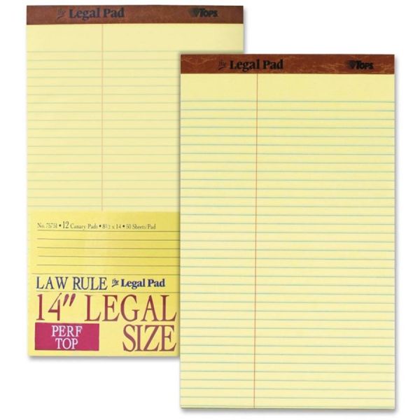 TOP75751 TOPS Legal Pads