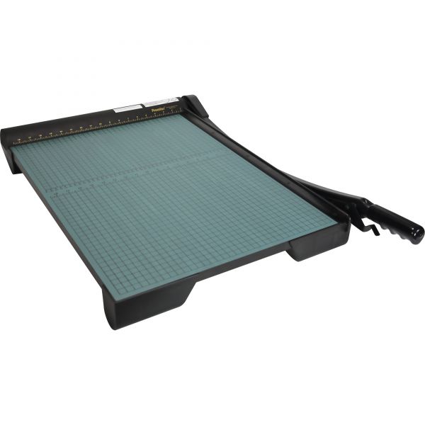 PREW24 Premier The Original Green Paper Trimmer, 20 Sheets, Wood Base, 18 3/4" x 27 1/4"