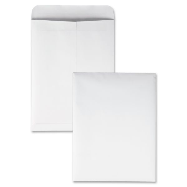 QUA43517 Quality Park Redi Seal Catalog Envelope, 9 x 12, White, 100/Box
