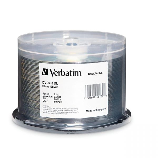 SYNX2484978 Verbatim Recordable DVD Media