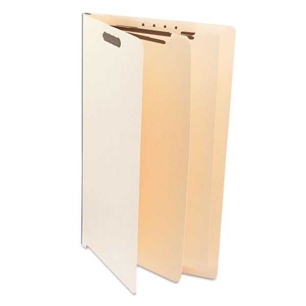UNV16151 Universal Manila End Tab Folders with Full Cut, Legal, Six-Section, 10/Box