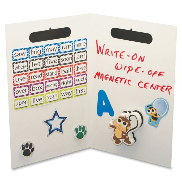ASH60000 Ashley Magnetic Center Folding Dry Erase Board