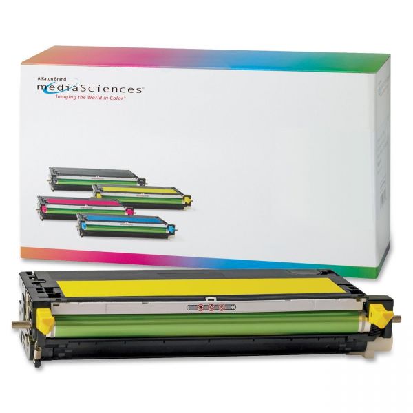 MDA39427 Media Sciences Remanufactured Xerox 113R00725 Yellow Toner Cartridge