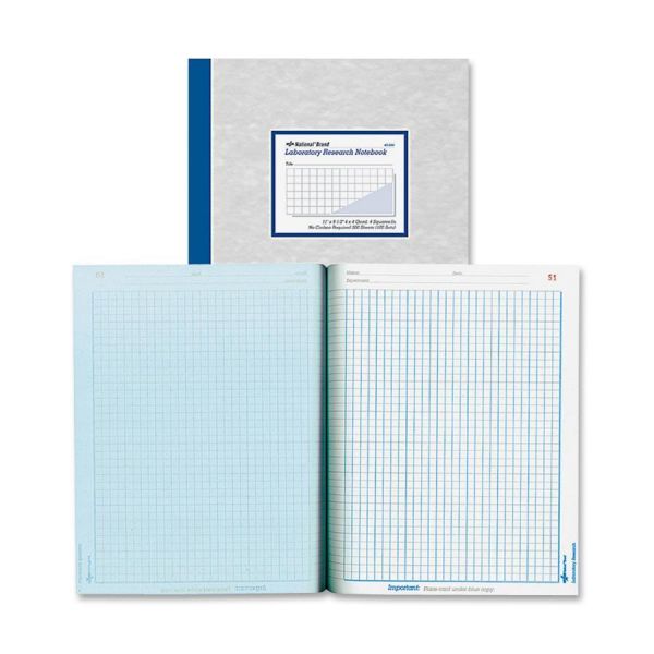 RED43644 Rediform Laboratory Research Notebooks - Letter