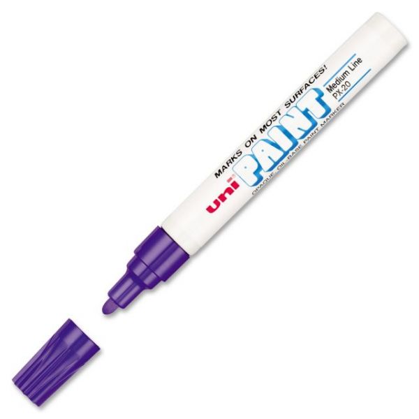 SAN63606DZ Uni-Ball Uni-Paint Oil-Base Medium Line Markers