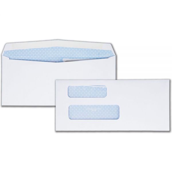 QUA24527 Quality Park Double Window Envelopes