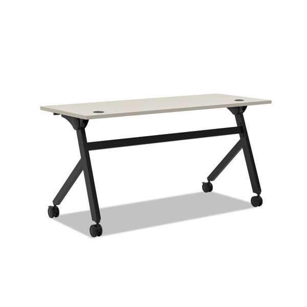 BSXBMPT6024PQ HON Multipurpose Table Flip Base Table, 60w x 24d x 29 3/8h, Light Gray