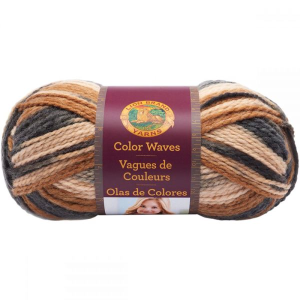 NOTM279501 Lion Brand Color Waves Yarn - Tigers Eye