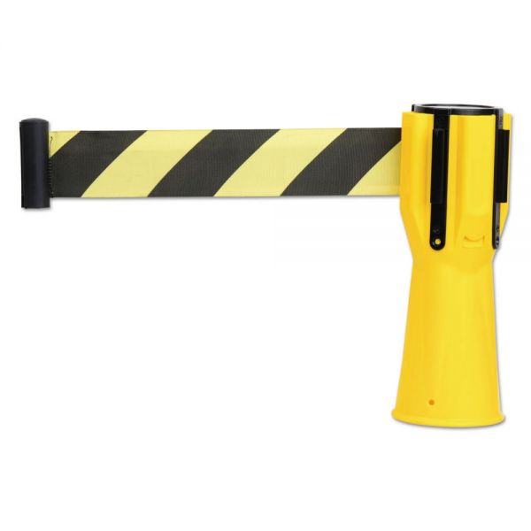 TCO25950 Tatco Safety Cone Topper Belt, 3 1/2" x 9 ft, Yellow/Black, Plastic/Nylon