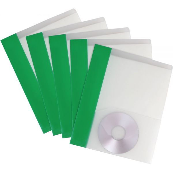 STX50171U01C Storex Poly Two-Pocket Folders