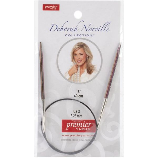 NOTM253119 Deborah Norville Fixed Circular Knitting Needles 32"