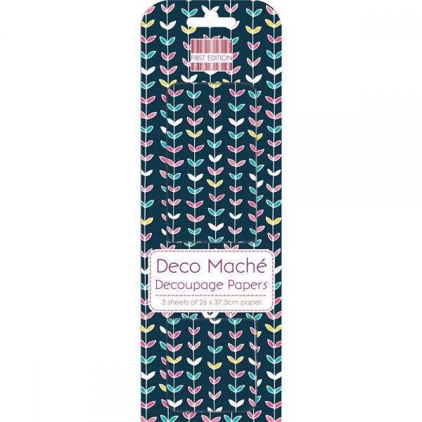 NOTM425916 Deco Mache Paper 10.25"X14.75" 3/Pkg