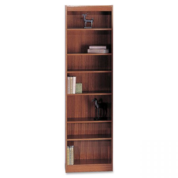 SAF1515CYC Safco 7-Shelf Wood Veneer Baby Bookcase