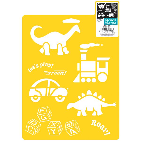 NOTM296716 Stencil Mania Stencil 7"X10"