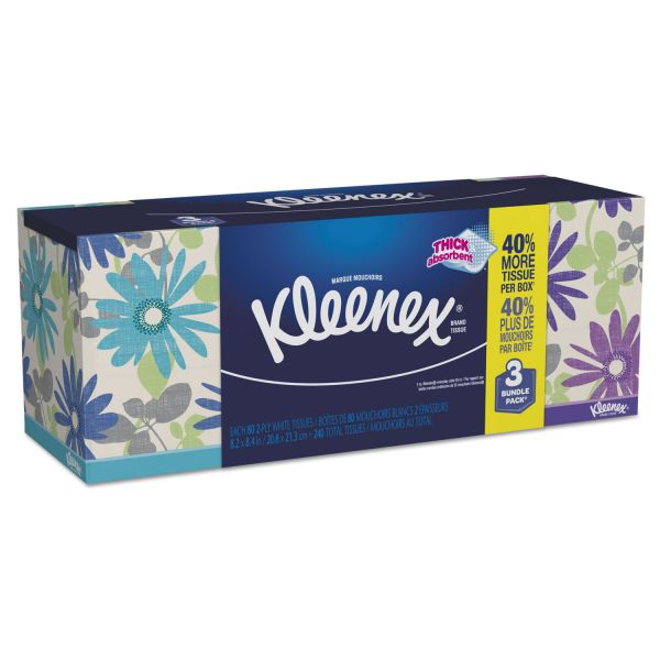 KCC37437 Kleenex Everyday 2-Ply Facial Tissues