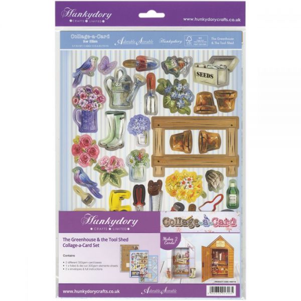 NOTM327932 Hunkydory For Him A4 Collage-A-Card Luxury Card Set