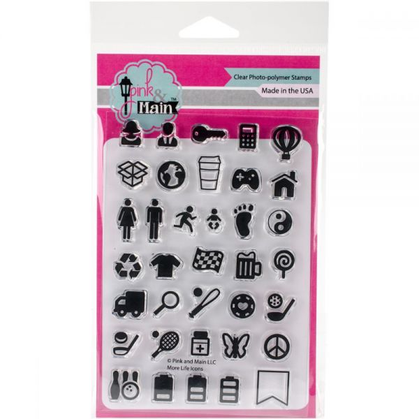 NOTM344665 Pink & Main Clear Stamps 4"X6"