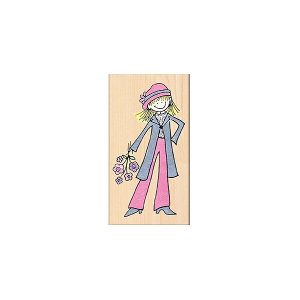 NOTM311577 Penny Black Mounted Rubber Stamp 2.25"X4"