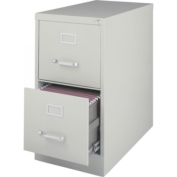 LLR60195 Lorell 2 Drawer Vertical File Cabinet