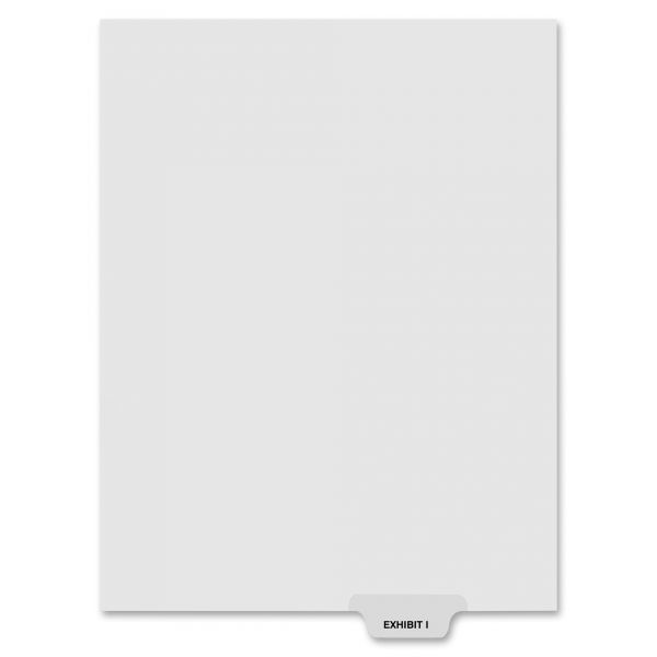 KLF81148 Kleer-Fax 80000 Series Bottom-Tab Legal Exhibit Index Dividers