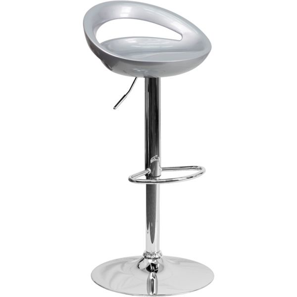 FHFCHTC31062SILGG Flash Furniture Contemporary Barstool