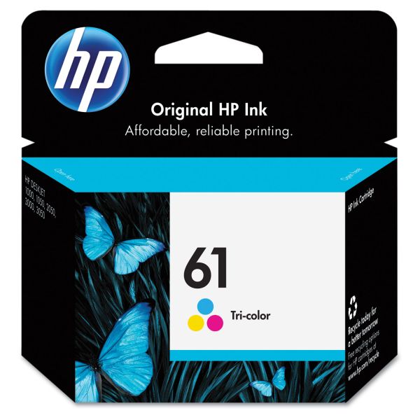 HEWCH562WN HP 61, (CH562WN) Tri-color Original Ink Cartridge