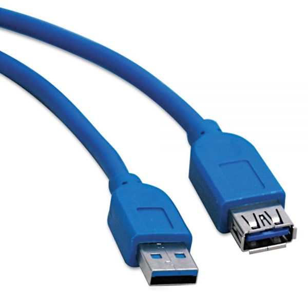 TRPU324010 Tripp Lite USB 3.0 Extension Cable, 10 ft, Blue
