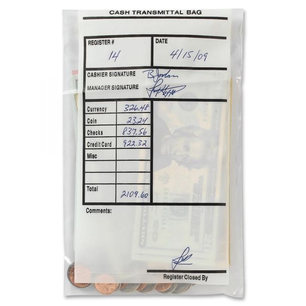 MMF236006120 MMF Industries Cash Transmittal Bags
