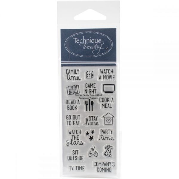 NOTM337785 Technique Tuesday Clear Stamps 2"X4"
