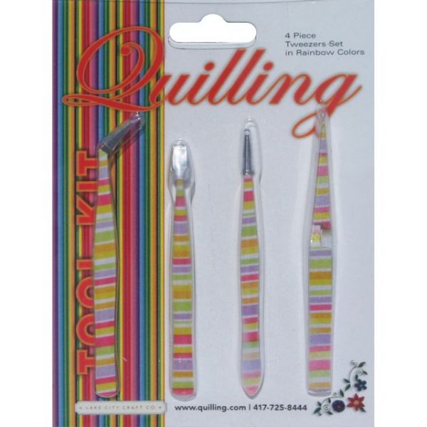 NOTM089134 Tweezer Set 4/Pkg