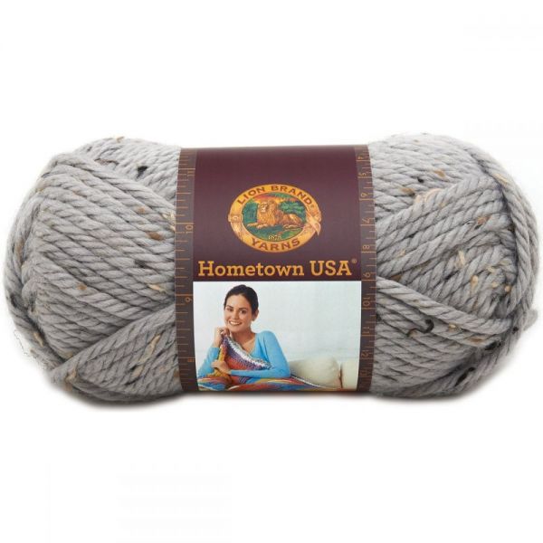 NOTM485599 Lion Brand Hometown USA Yarn - Cape Cod Tweed