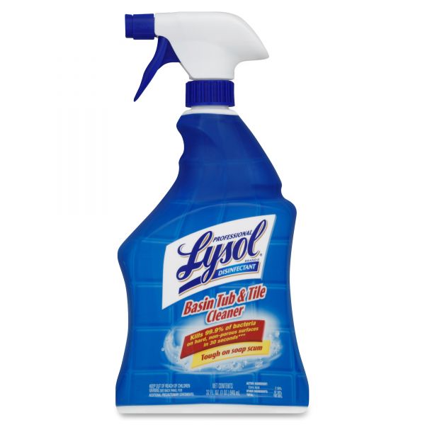 RAC04685EA Professional LYSOL Brand Pro Basin/Tub/Tile Cleaner, 32oz Spray Bottle